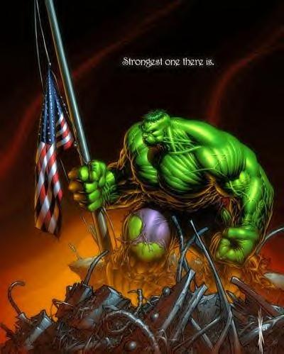 Hulk American Flag!