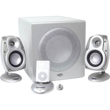 speaker system 2.1
 on ... ifi ipod speaker system features 200 watts of peak system power
