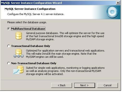 MySQL Multifunctional Database