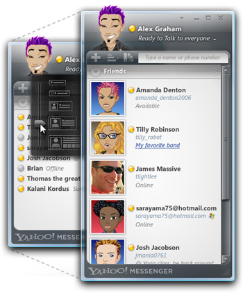 Yahoo Messenger Window Vista