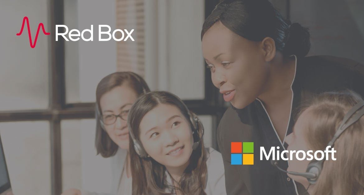 Red Box, a Microsoft Preferred Telephony Partner to Capture Voice Data