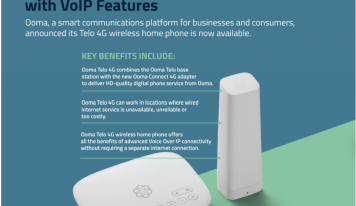 Ooma Launches 4G Wireless Home Phone with VoIP Features [Infographic]