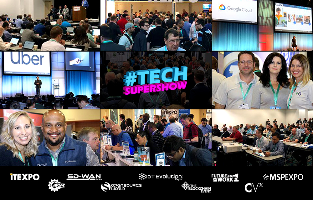 Finding Rich Tehrani at ITEXPO #TECHSUPERSHOW 2020 in Florida