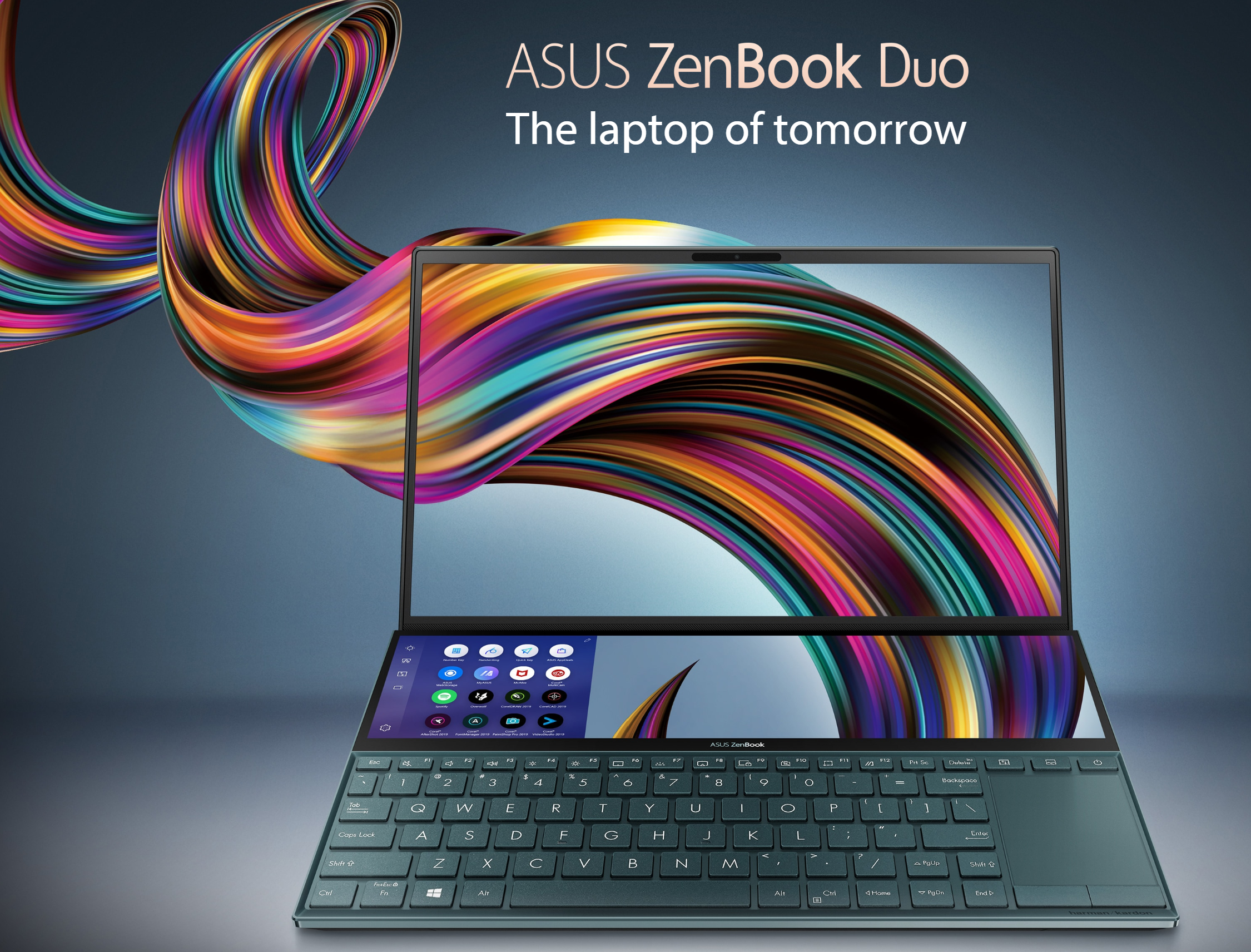 Asus Launches 14″ Zenbook Duo Ux481 With Screenpad Plus
