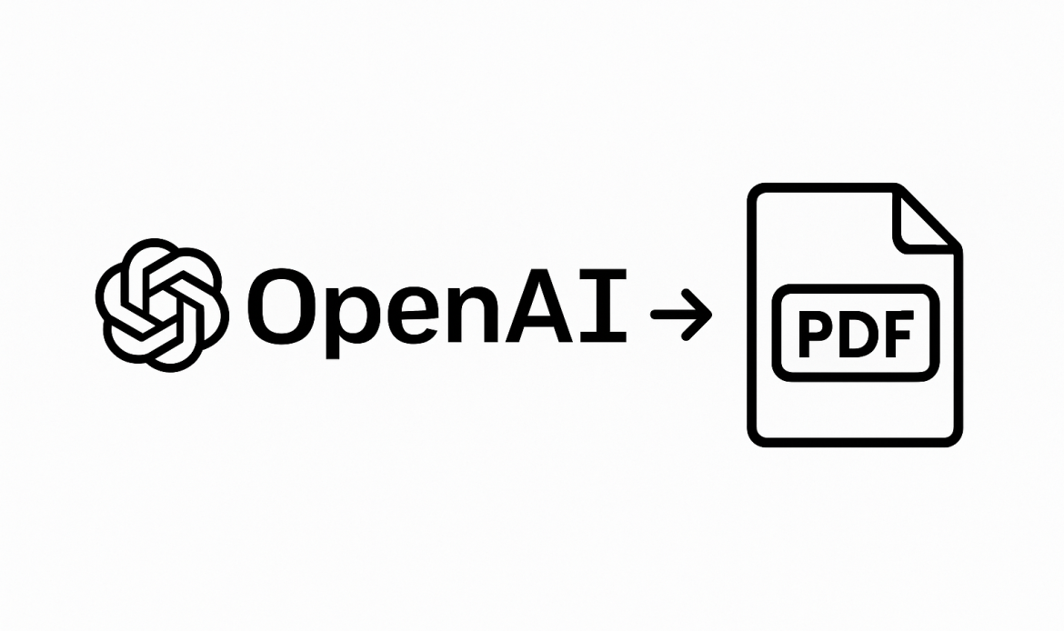 OpenAI Adds PDF, Word, Markdown Export to Canvas