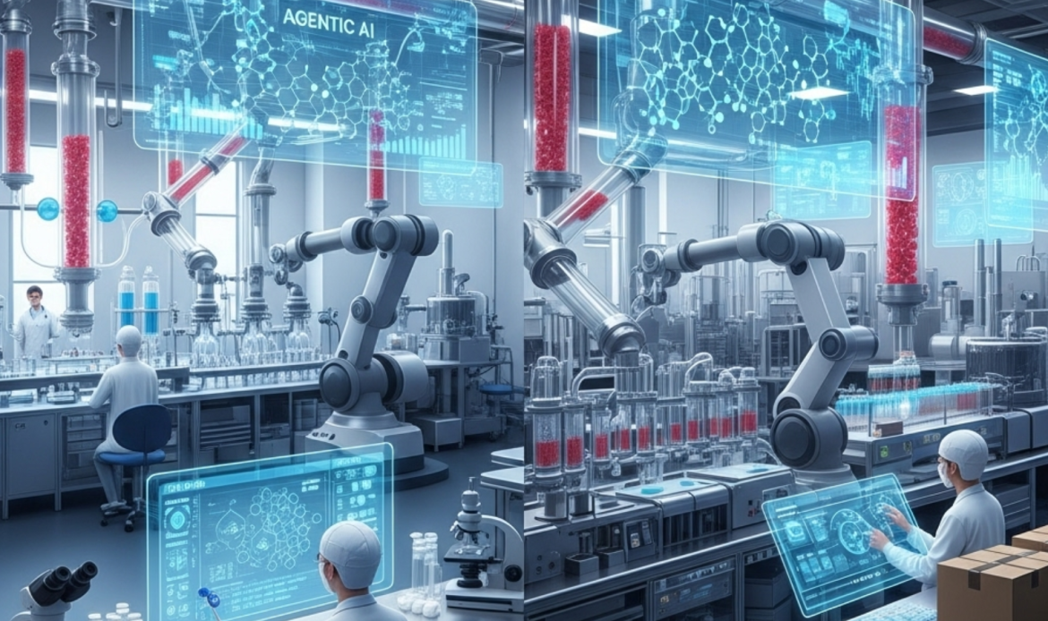 Agentic AI Is Transforming Life Science Manufacturing from Lab to Commercialization