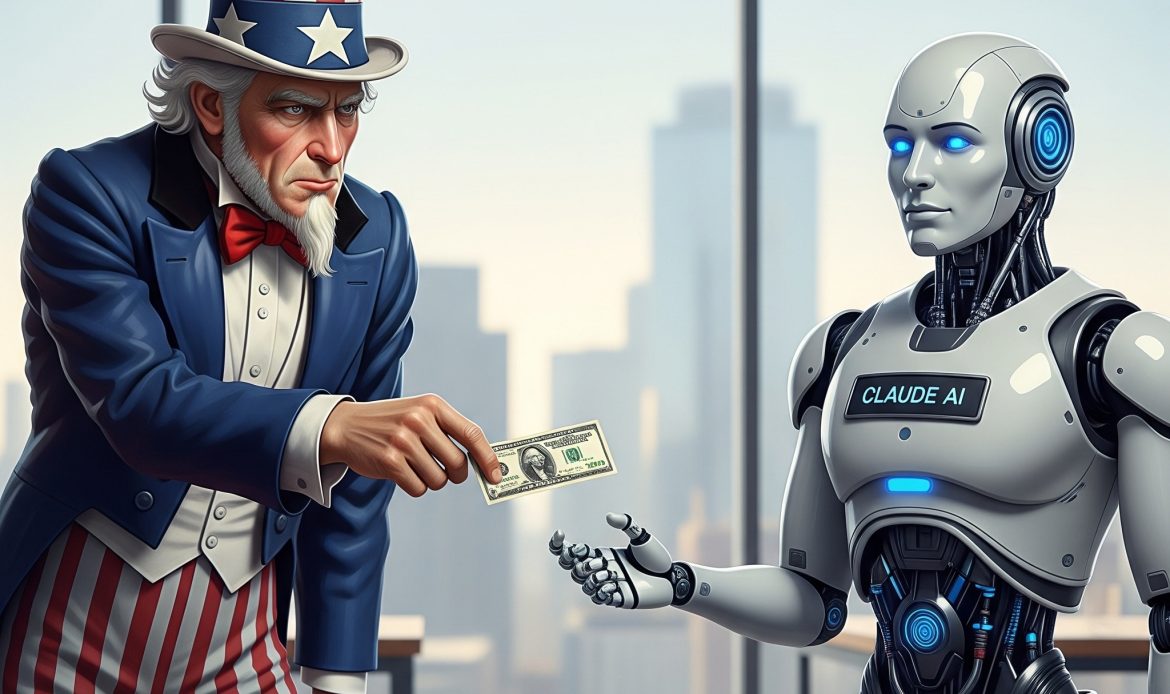 Anthropic to Provide Claude AI to U.S. Federal Government for $1