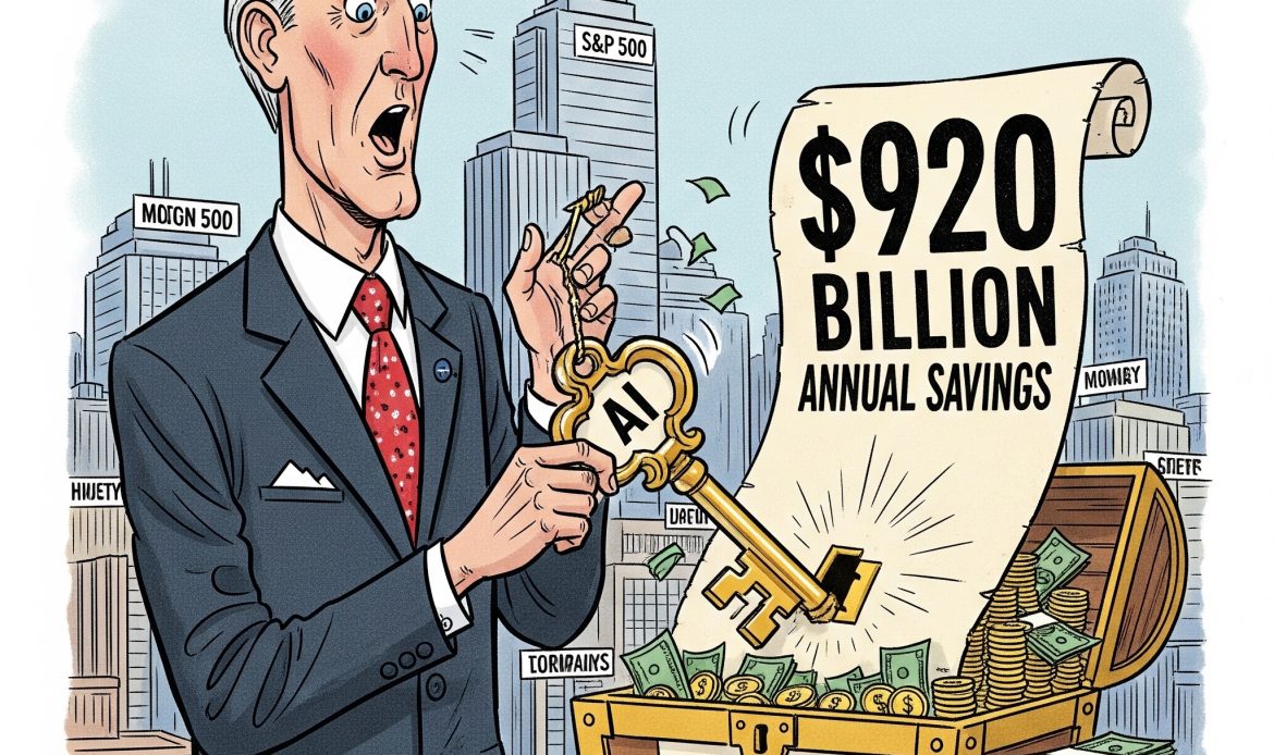 Morgan Stanley Sees AI Unlocking $920 Billion in Annual Savings for S&P 500 Companies