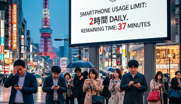 Japanese city considers smartphone time cap to promote healthier sleep
