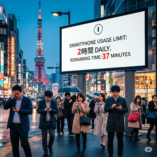 Japanese city considers smartphone time cap to promote healthier sleep