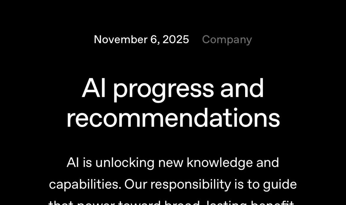 OpenAI Outlines Framework for Safe and Beneficial AI Progress