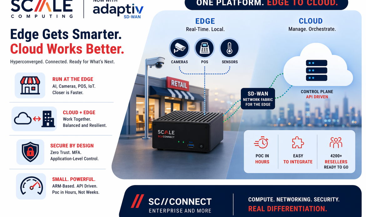 Scale Computing Expands Edge Strategy With Adaptiv Acquisition
