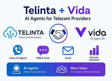 Telinta and Vida Bring AI Agents Into the Telecom Service Provider Stack