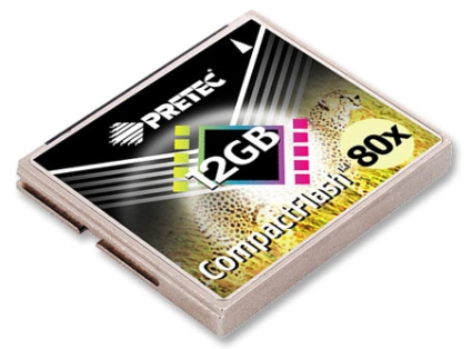 Pretec 12GB CompactFlash Card