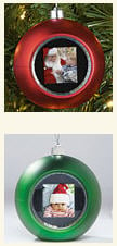 Digital Photo Christmas Ornament