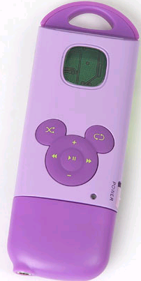 Disney Mix Stick MP3 Player Front