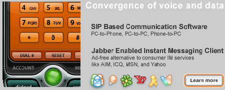 Hotty.com SIP Jabber phone