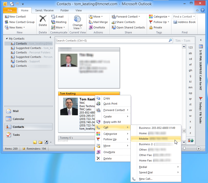 hoe u automatische kiezer kunt instellen in alleen Outlook