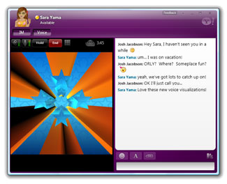 Yahoo Messenger Vista Visual Effects